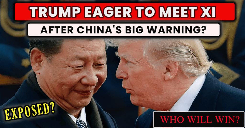 What to Expect from the Trump Xi Meeting U.S. and China Words Tell the Story